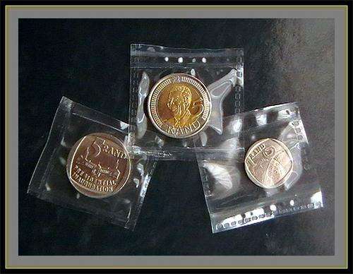3 X HIGHLY COLLECTABLE NELSON MANDELA  COINS  SEALED