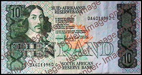 GPC DE KOCK OLD R10 NOTE DA 3RD ISSUE - VF
