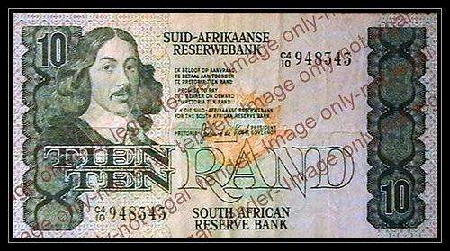 GPC DE KOCK OLD R10 NOTE C4/10 1ST ISSUE VF CONDITION