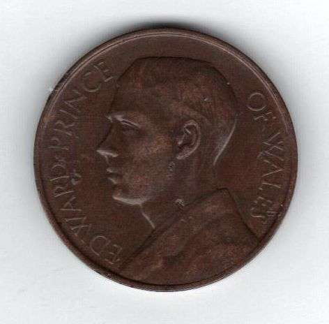 ACCEPTED BY LOCAL SHOPKEEPERS FOR 1 PENNY - 1925