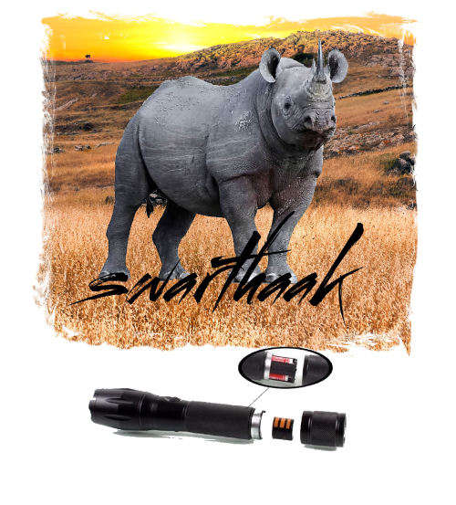 Tactical LED Flashlight with scorpion detection