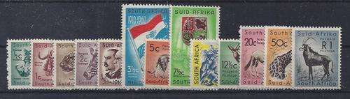 South Africa 1961 Animals set of 13 unmounted mint