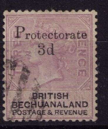 Bechuanaland 1888 3d on 3d very fine used