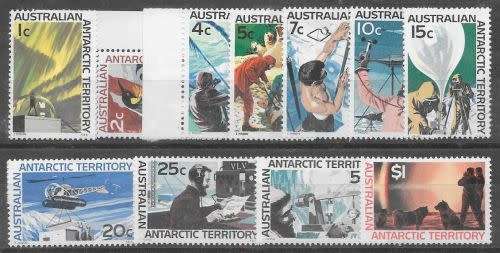 Australia Antarctic 1966 set of 11 unmounted mint