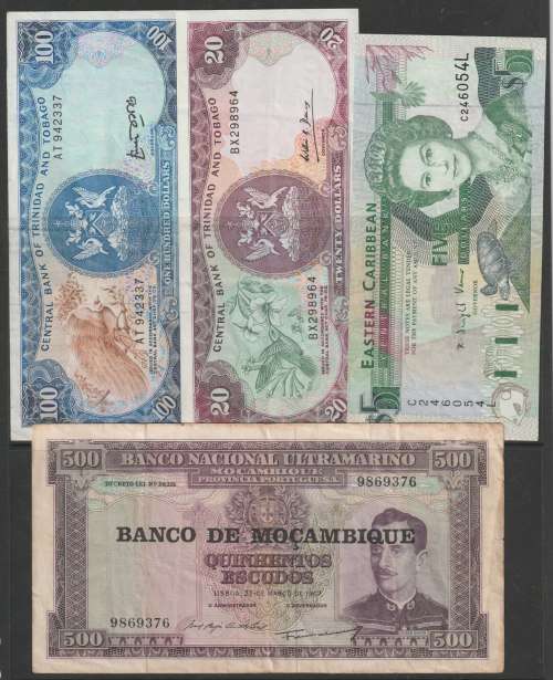 World bank note lot with excellent value
