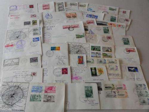 Tristan Da Cunha & South Africa ship mail covers collection