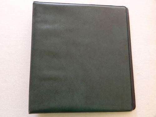 IDEAL A5 COIN BINDER GREEN