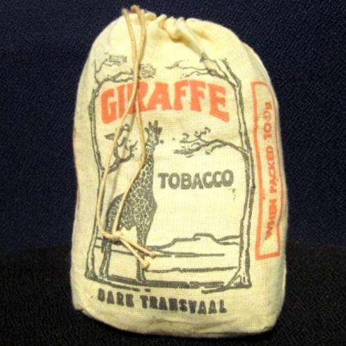 "Dark Transvaal" Giraffe Tobacco Bag.