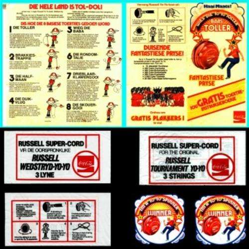 A Lot of Yo-yo Related items.