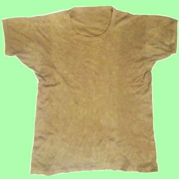 S.A.D.F. - T-Shirt - Nutria - Border War Period - Manufactured by Tru-Knit 1977 - Medium.