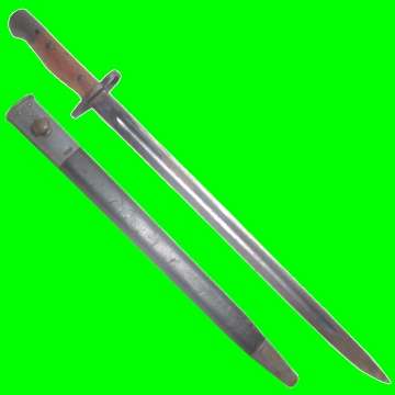 Second World Pattern 1907 303 MANGROVE Bayonet - Later Issued to the S.A. Railway Police.