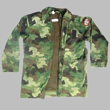 Russian/Polish Camo Jacket with Inner Lining - 1994 - Extra Large.