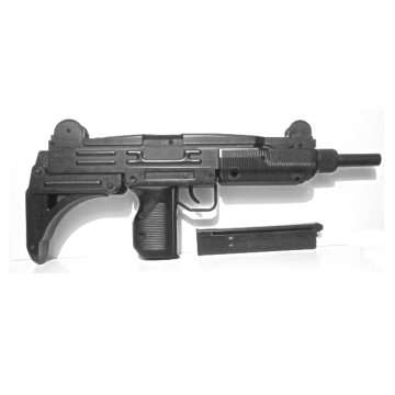 Uzi Hand Carbine Replica of the type used by the Old S.A. Railway Police.