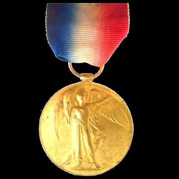 First World War - Bilingual Victory Medal - 8th. S.A. Horse.