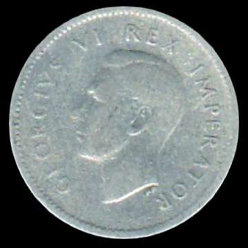 S.A. King George Tickey - 1945.