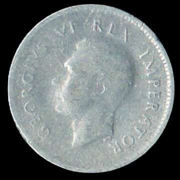 S.A. King George Tickey - 1943.