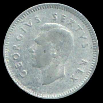 S.A. King George Tickey - 1951.