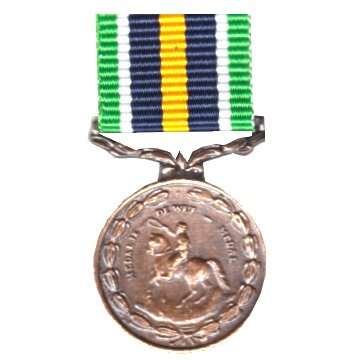 General De Wet Miniature Medal with Ribbon.