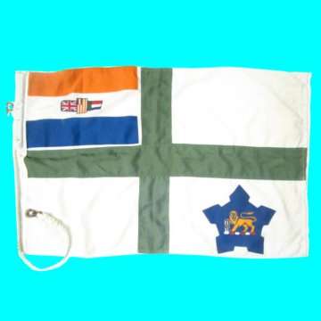 Original Old S.A.Navy Ship's Storm Flag - 90X60cm. - 1980's.