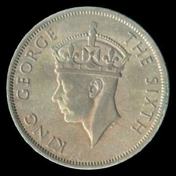 Southern Rhodesia - King George The Sixth - Half Crown - 1952.