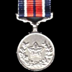 General Service Miniature Medal with Ribbon.