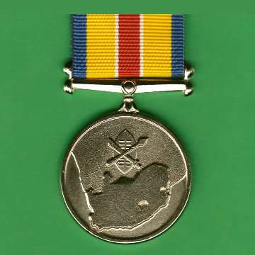 New S.A.N.D.F Military Campaign Medal - Full Size - Numbered 1317.