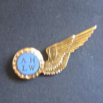 S.A.A.F Air Hostess Bilingual Metal Half Wing For Messdress.
