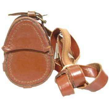 Second World War Leather Compass Carry Case with its Shoulder Strap.