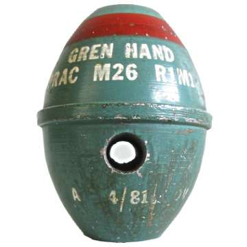 M26 Practis Grenade Used By The S.A.D.F.