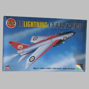 Airfix Model Kit - EE Lightning Aircraft - F1/F1-A/F2/F3.