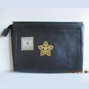 S.A.D.F. Officers Document Satchel In The Name Of Colonel Cyril Metcalfe.