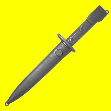 FN Bayonet With a Plastic Scabbard - First Type - As Used In Rhodesia - A very Scarce Item.
