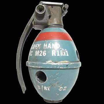 M26 Practice Grenade Used By The S.A.D.F.