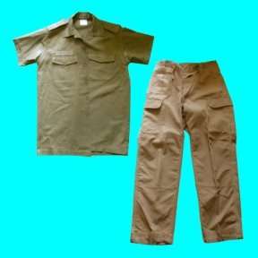 Nutria Short Sleeve Shirt And Trouser - Field Dress - Meduim - 1980/81.