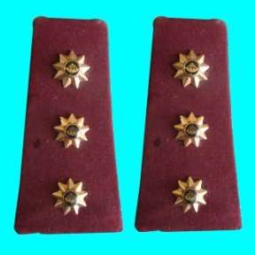 S.A Medical Service  Captain Rank Insignia - Pair.