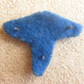 S.A Medical Services Bi Metal Doctor's Breast Badge With 925 Silver Marking - Pins Intact.