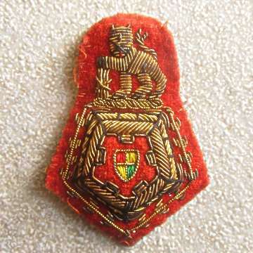 S.A.D.F Brigadier Bullion Wire Cap Badge - Border War Period.