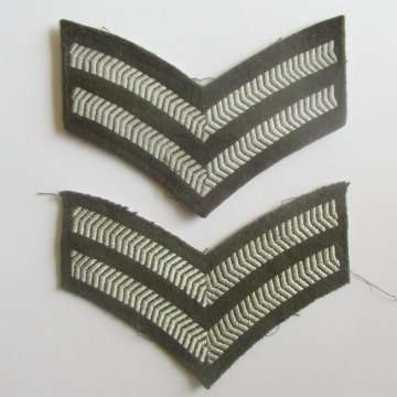 S.A.D.F Corporal Sew-on Rank Insignia.