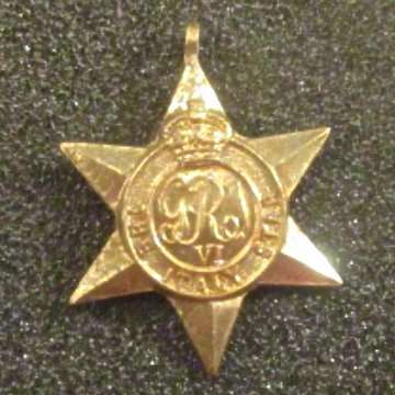 Second World War Miniature Italy Star.