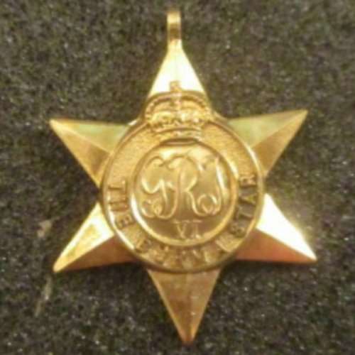 Second World War Miniature Burma Star.
