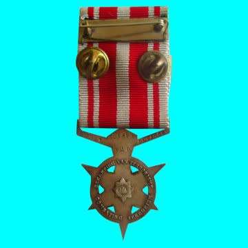 Old S.A.P. 10 Year - Combating Terrorism - Made Out To Constable G.J.D Claassen - 60159 H.