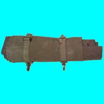 S.A.D.F. Shelter/Ground Sheet complete with its carry wrapper - Manufactured by Marburg 1978.