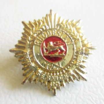 Rhodesian Service Corps Badge - Loops Intact.