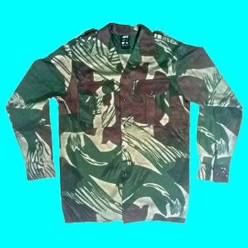 Rhodesian Long Sleeve Shirt With very scarce Sloane Square Label.