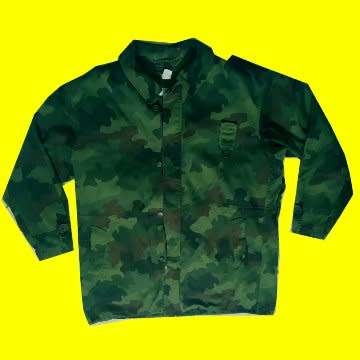 Russian Camouflage Jacket with Woolen Lining ¿ Size XL.