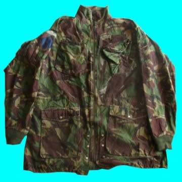British Parabat Second Combat Para Smock With First Style Donkey Tail And Badges - XL.