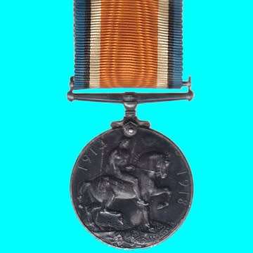 First World War Medal In The Name Of 161461 GNR J. Haddow R.A.