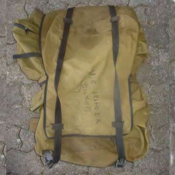 Pattern 83 Grootsak Without Frame. All Zips, Straps And Buckles Intact.