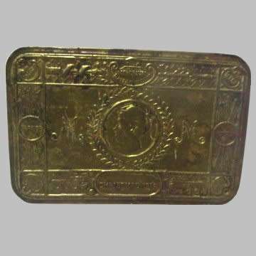 First World War Queen Mary Christmas Tin - 1914.