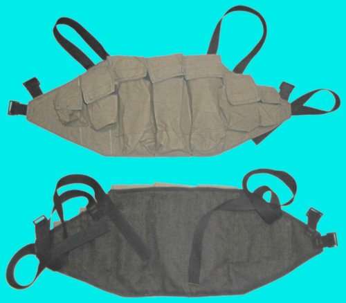 S.A. Pattern 80 Chest Webbing Copy used by Renamo as given to them by the Recces. See Photo.